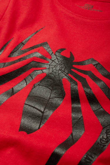 Kinder Jungen - Multipack 3er - Spider-Man - Langarmshirt - rot / blau