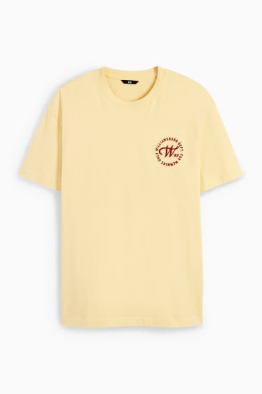 Men - T-shirt - yellow