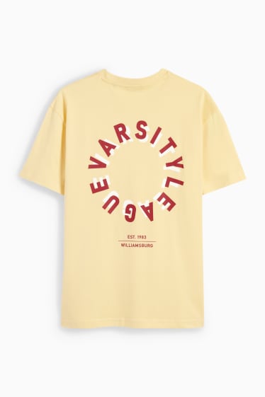 Men - T-shirt - yellow