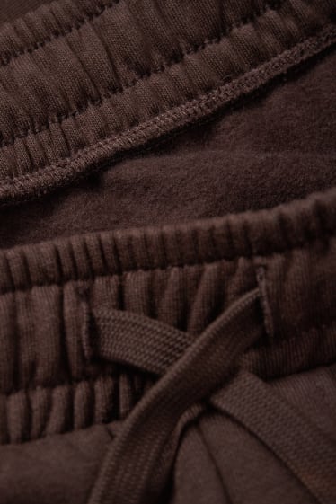 Heren - Joggingbroek - donkerbruin