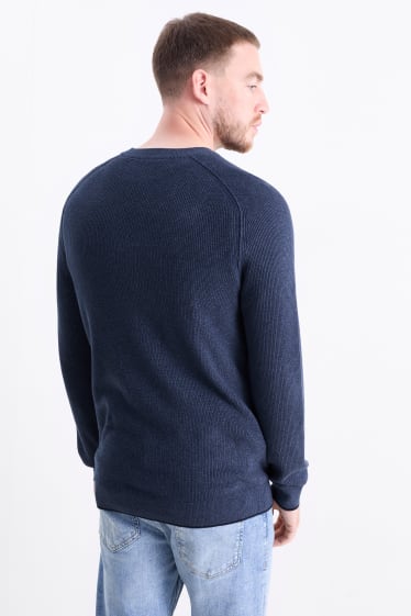 Hombre - Jersey - azul oscuro