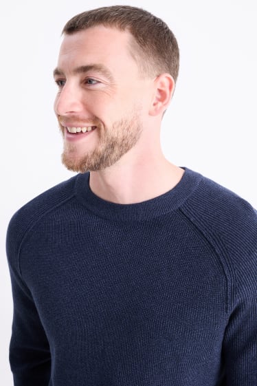 Hombre - Jersey - azul oscuro