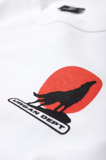 Hommes - T-shirt surdimensionné - blanc