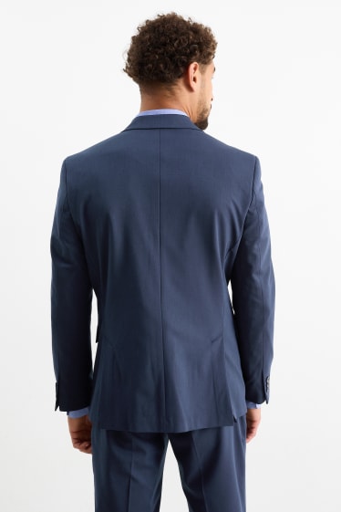 Home - Americana combinable - slim fit - Flex - 4 Way Stretch - blau fosc