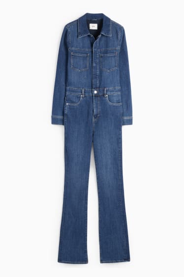Damen - Jeans-Jumpsuit - jeansblau