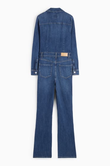 Damen - Jeans-Jumpsuit - jeansblau