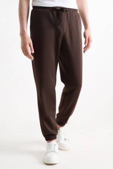 Heren - Joggingbroek - donkerbruin