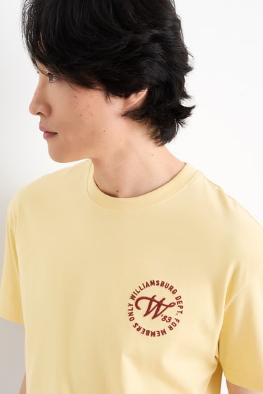 Men - T-shirt - yellow