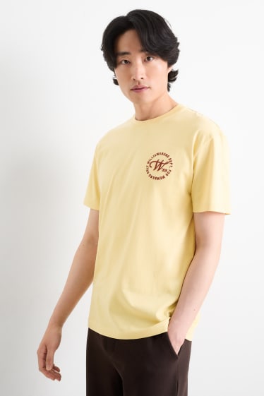Men - T-shirt - yellow