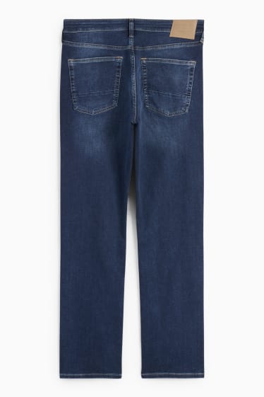 Hommes - Straight jean - Flex jog denim - LYCRA® - jean bleu foncé