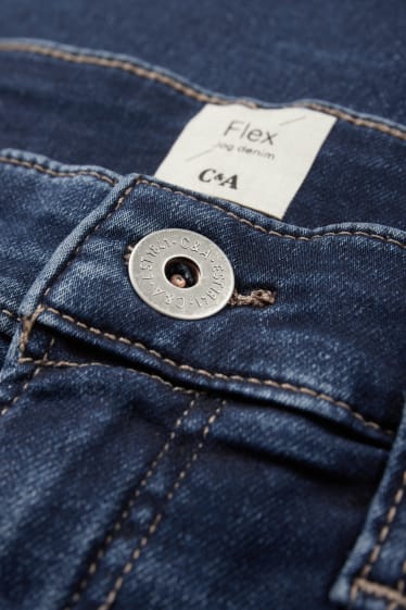 Hommes - Straight jean - Flex jog denim - LYCRA® - jean bleu foncé