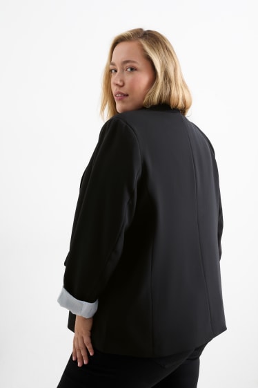 Femmes - Blazer - relaxed fit - noir
