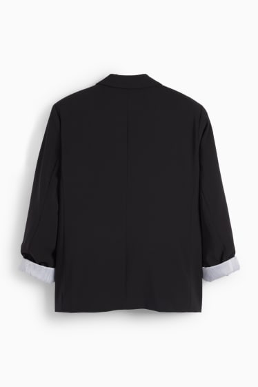 Femmes - Blazer - relaxed fit - noir