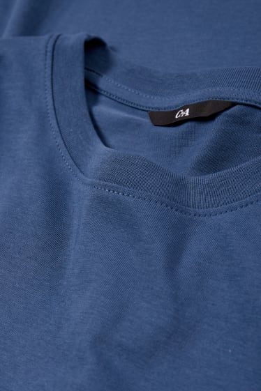 Uomo - Maglia a maniche lunghe - blu scuro