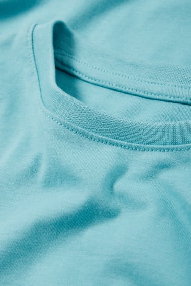 Copii - Băieți - Tricou cu mânecă lungă - turcoaz