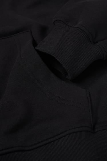 Herren - Oversized-Hoodie - schwarz