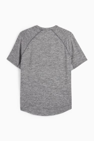 Hombre - Camiseta funcional - gris jaspeado