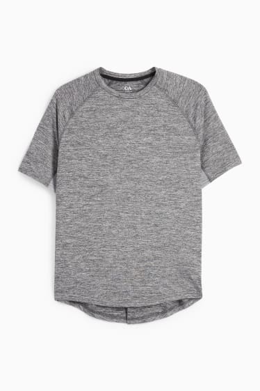 Hombre - Camiseta funcional - gris jaspeado