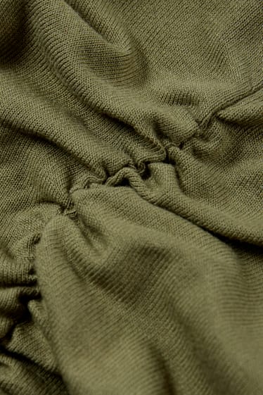 Damen - Langarmshirt - dunkelgrün