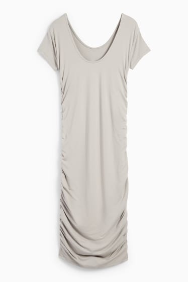 Women - Bodycon viscose dress - gray