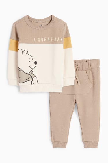 Baby Boys - Winnie the Pooh - baby outfit - 2 piece - beige