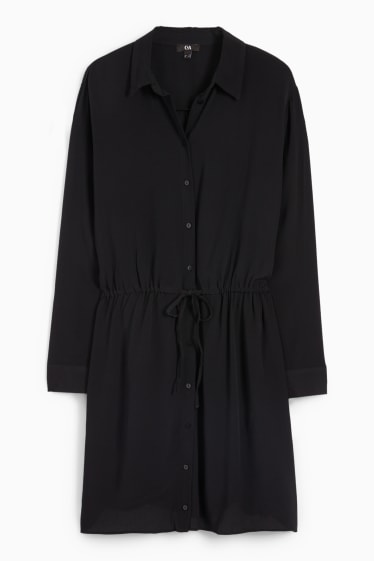 Dona - Vestit camiser - negre