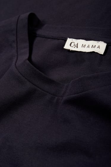 Damen - Still-Langarmshirt - dunkelblau