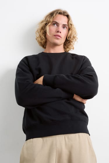 Heren - Sweatshirt - zwart