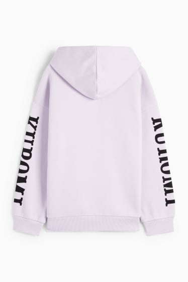 Kinderen: meisjes - Kuromi - hoodie - lichtpaars