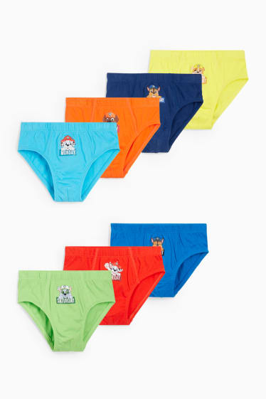 Kinder Jungen - Multipack 7er - PAW Patrol - Slip - blau