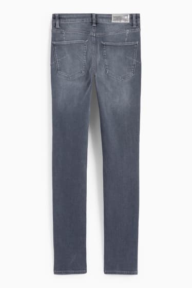 Donna - Slim jeans - vita media - jeans modellanti - LYCRA® - jeans grigio