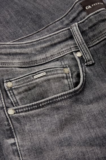 Herren - Slim Jeans - jeansgrau