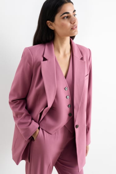 Dona - Longblazer oversized - violeta