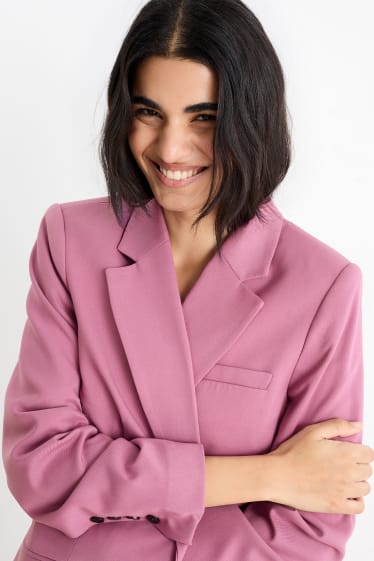 Dona - Longblazer oversized - violeta