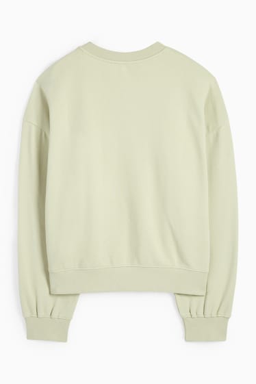 Donna - Felpa - verde menta