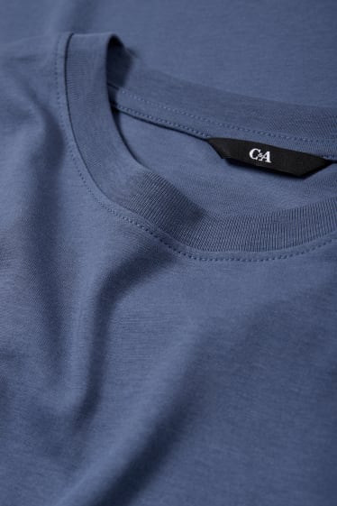 Uomo - Maglia a maniche lunghe - blu