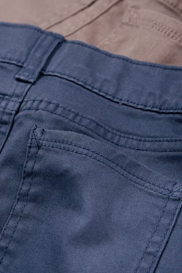 Kinder Jungen - Multipack 2er - Slim Jeans - blau  / beige