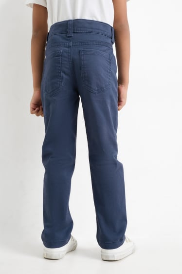 Kinder Jungen - Multipack 2er - Slim Jeans - blau  / beige