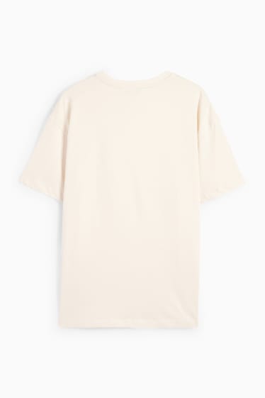 Damen - T-Shirt - hellbeige