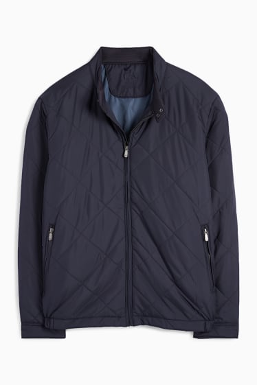 Herren - Stepp-Blouson - wasserabweisend - schwarz