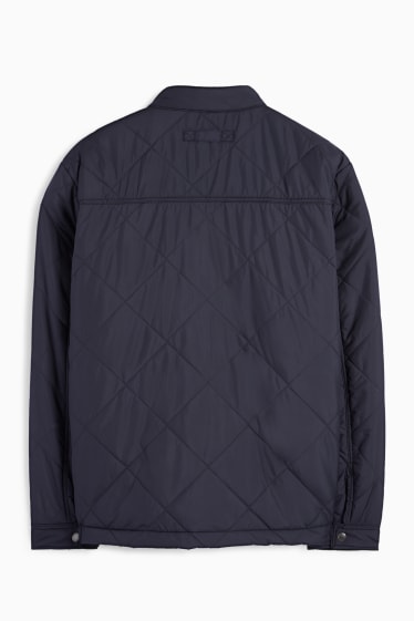 Herren - Stepp-Blouson - wasserabweisend - schwarz