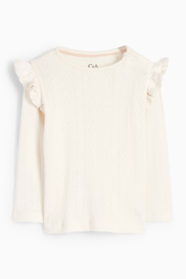 Neonate - Completo per neonate - 2 pezzi - beige chiaro