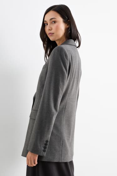 Dona - Longblazer oversized - gris fosc