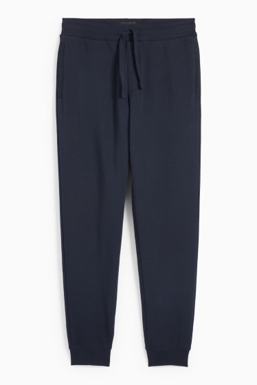 Hommes - Pantalon de jogging - bleu foncé