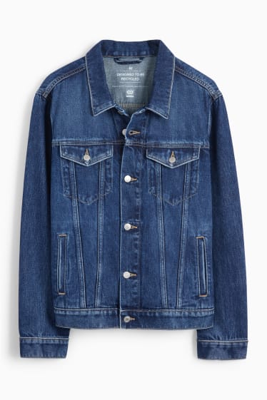 Bărbați - Jachetă din denim - denim-albastru