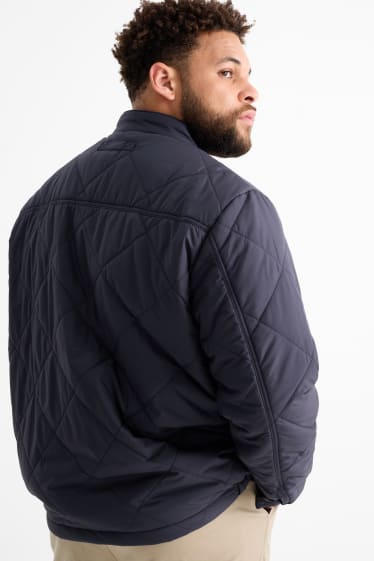 Herren - Stepp-Blouson - wasserabweisend - schwarz