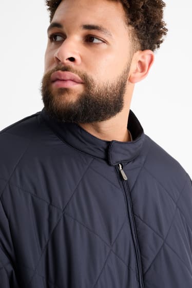 Herren - Stepp-Blouson - wasserabweisend - schwarz