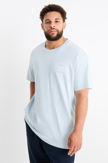 Uomo - T-shirt - azzurro