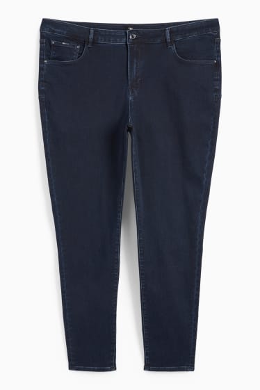 Femmes - Skinny jean - mid waist - jean galbant - LYCRA® - jean bleu foncé