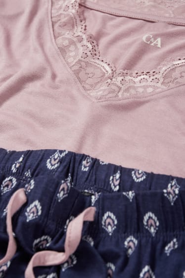 Mujer - Pijama - rosa oscuro